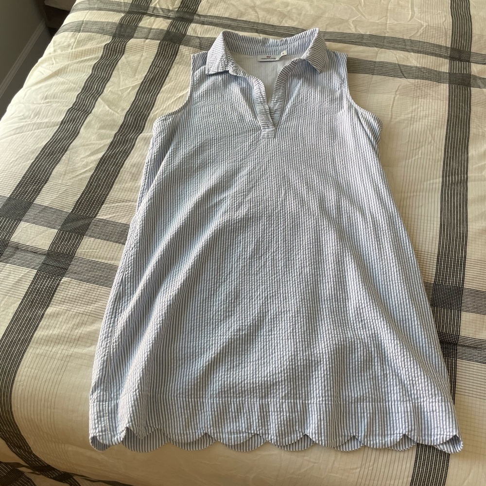 Scalloped Vineyard Vines Dress